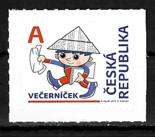 Tschechische Republik 2015: Sandmänchen, Vecernicek, postfrisch