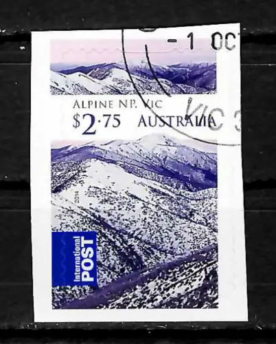 Australien 2015: Alpine NP, VIC, gestempelt