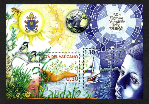 Vatikan 2020: Giornata Mondiale della Terra, postfrisch - Welttag der Erde