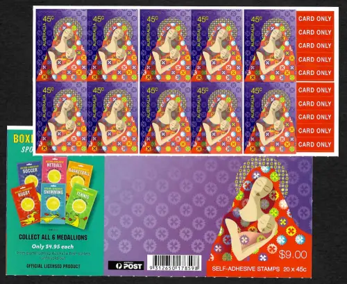 Australien 2023: Christmas - Weihnachten, Markenheftchen postfrisch