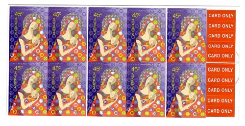 Australien 2023: Christmas - Weihnachten, Markenheftchen gestempelt