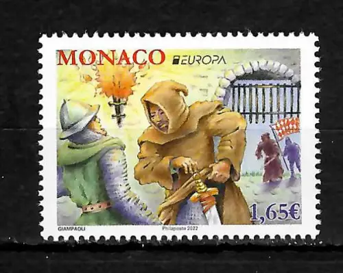 Monaco 2022: EUROPA Mythen und Sagen, postfrisch