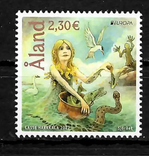 Aland 2022: EUROPA: Mythen und Sagen, postfrisch