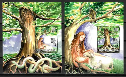 Bosnien Herzegowina 2022: EUROPA: Mythen und Sagen, postfrisch