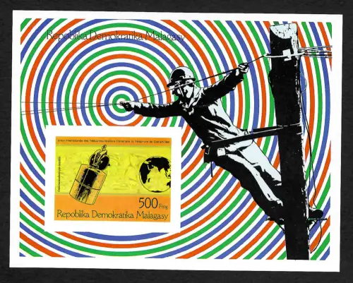 Madagaskar: UPU - Graham Bell, postfrisch