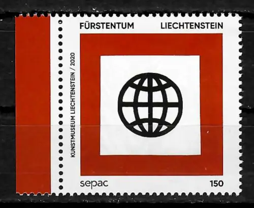 Liechtenstein 2020: Kunstmuseum SEPAC, postfrisch