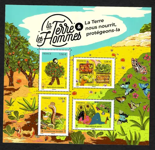 Frankreich 2021: La Terre les Hommes, postfrisch