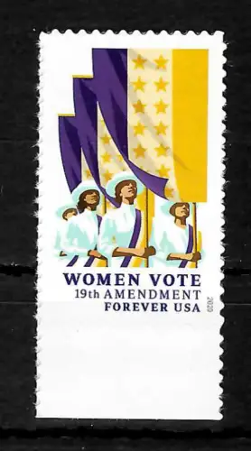 USA Forever 2020: Women Vote, 19th Amendment, postfrisch