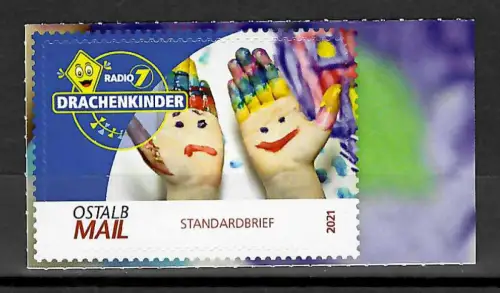 Bund 2021: Ostalb Mail: Drachenkinder, postfrisch
