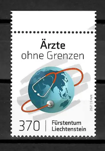 Liechtenstein 2021: Ärzte ohne Grenzen, postfrisch