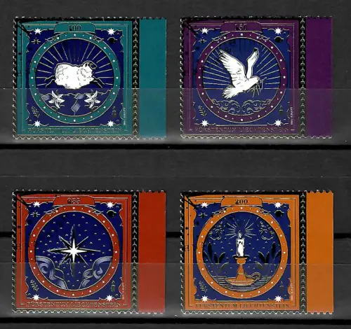 Liechtenstein 2021: Weihnachten, gestempelt