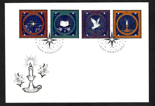 Liechtenstein 2021: Weihnachten, FDC