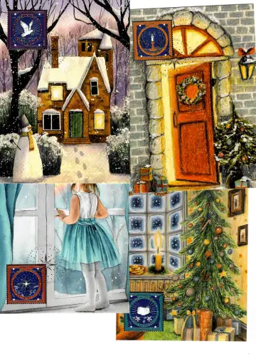 Liechtenstein 2021: Weihnachten, 4x Maximukarten