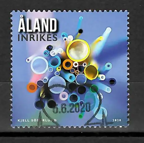 Aland 2020: Hersteller von Schläuchen, gestempelt