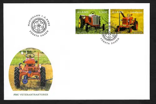 Aland 2020: Traktoren, FDC