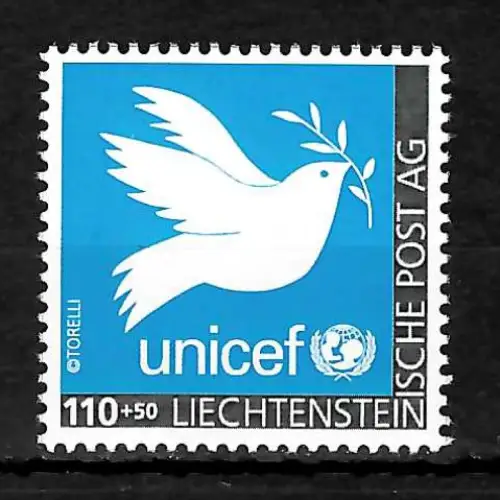 Liechtenstein 2022: unicef, postfrisch