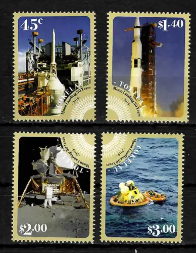 Tokelau 2019: Moon landing 50 years, postfrisch
