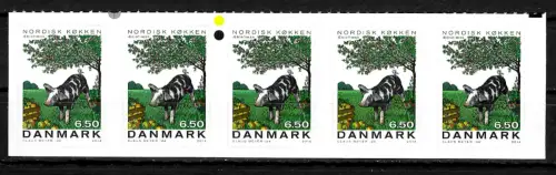 Dänemark 2014: Nordische Schweine, 5er Streifen