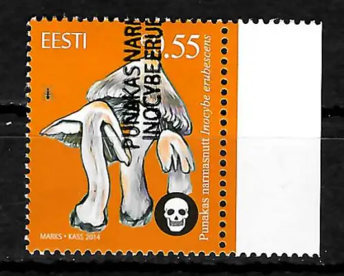 Estland 2014: Pilze, #805, gestempelt