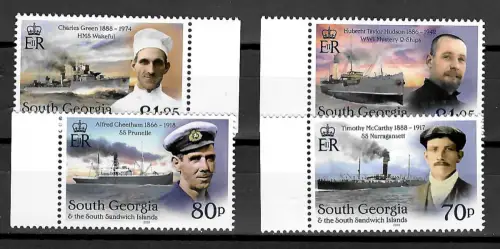 South Georgia 2020: Helden der Shackleton, Antarktis Expedition, postfrisch