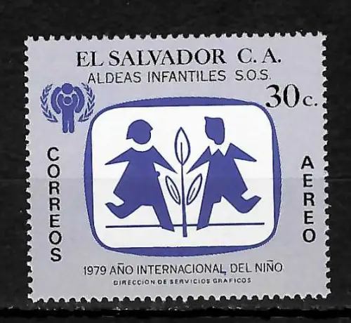 El Salvador 1979: SOS Kinderdörfer, postfrisch