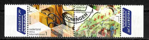 Niederlande 2014: EUROPA, Musikinstrumente #3227-3228, gestempelt