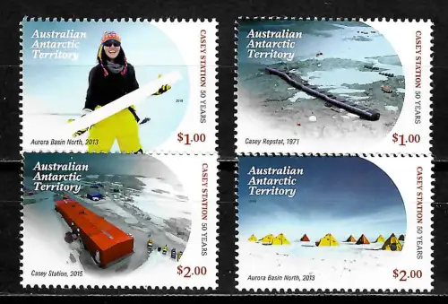 AAT 2019: Casey Station, 50 years, postfrisch