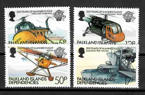 Falkland Inseln: 200 years of manned Flight