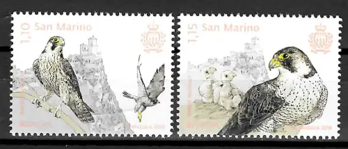 San Marino 2019: EUROPA, geschützte Tiere, postfrisch