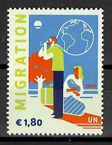 UNO Wien 2019: Migration, postfrisch