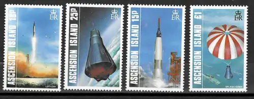 Ascension Island 2019: 25 Jahre bemannte Raumfahrt, postfrisch