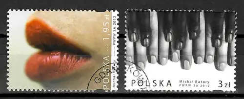 Polen 2012: Fotographien von Michal Batory, gestempelt
