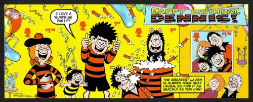 GB 2021: Dennis und Gnasher, Block, postfrisch