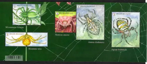 Belgien 2023: Spinnen, Spider, postfrisch