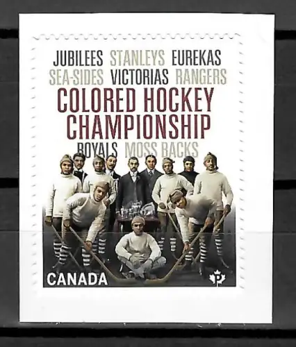 Kanada 2020: Colored Hockey Championship, mnh