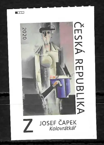 Tschechische Republik 2020: Josef Capek, postfrisch