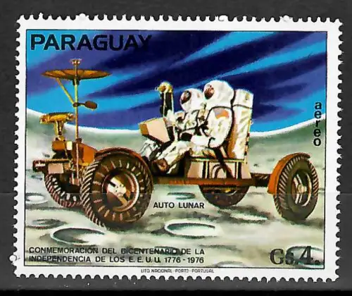 Paraguay 1976: Weltraum Mondauto, #2738, postfrisch