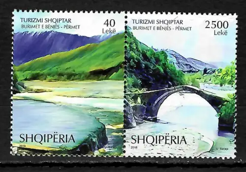 Albanien 2018: Tourismus, #3590/3591, postfrisch