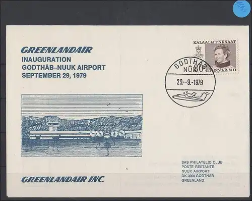 Briefumschlag   Grönland    1979