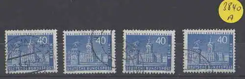 Berlin gestempelt  4x  MiNr. 149