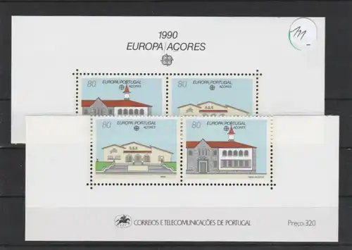 Portugal    Azoren     postfrisch   2x  MiNr. 409-410