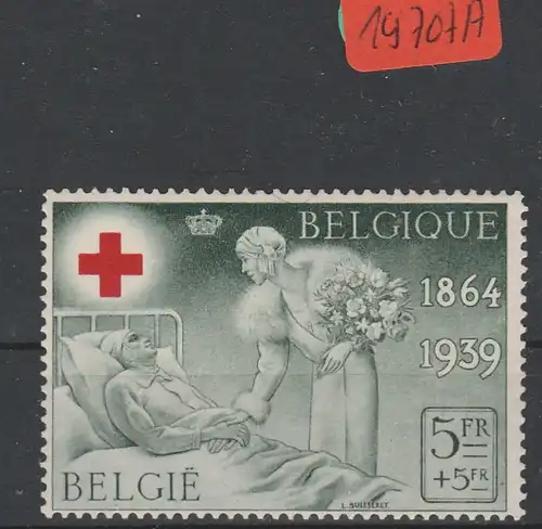 Belgien    Posten/Lot   postfrisch**     MiNr. 504
