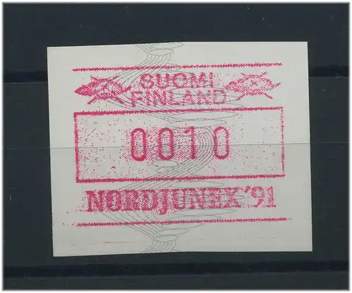 FINNLAND 1991 ATM Nr 11 postfrisch (46764)