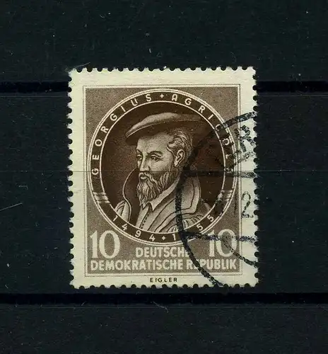 DDR 1955 Nr 497 f41 gestempelt (101247)