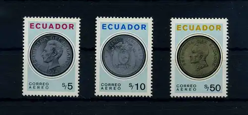 ECUADOR 1973 Nr 1616-1618 postfrisch (104652)