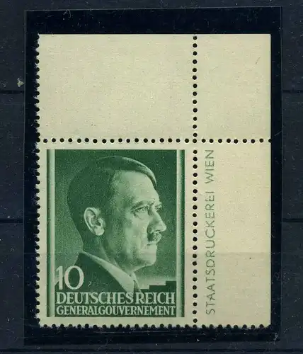 GENERALGOUVERNEMENT 1941 Nr 74 postfrisch (109982)