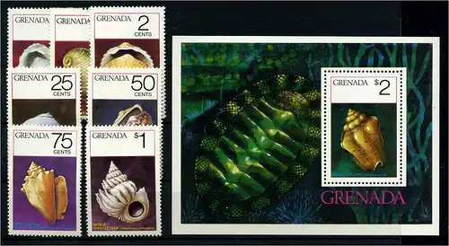 GRENADA 1975 Nr 685-691 postfrisch (110236)