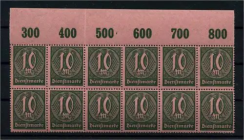 DEUTSCHES REICH 1921 Nr D68 postfrisch (111021)