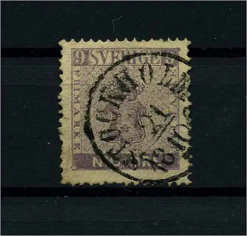 SCHWEDEN 1858 Nr 8b gestempelt (112030)