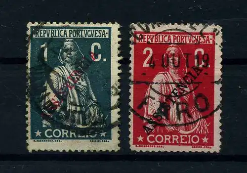 PORTUGAL 1912 Nr ZZM3+4 gestempelt (112148)
